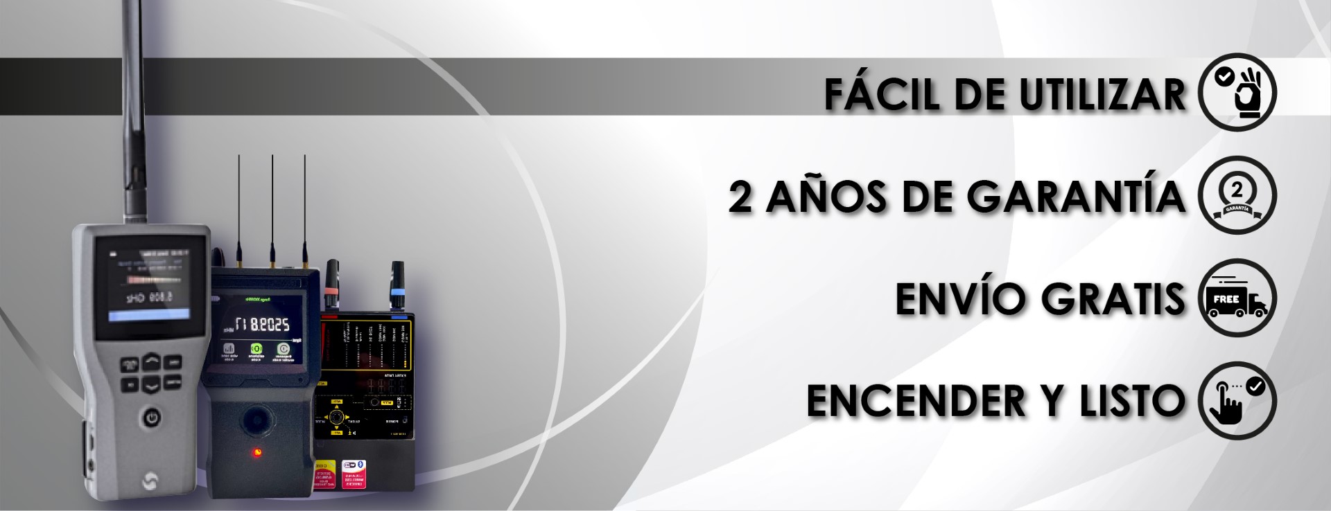 Detectores de Frecuencias Examen Seguro